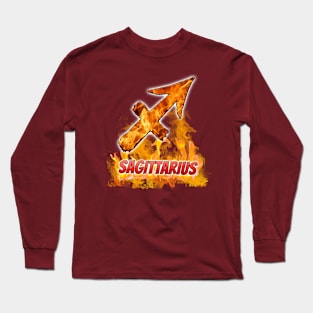 Sagittarius Zodiac sign Long Sleeve T-Shirt